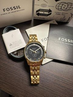 Fossil Hybrid Smartwatch  With box manual charger & paperbag