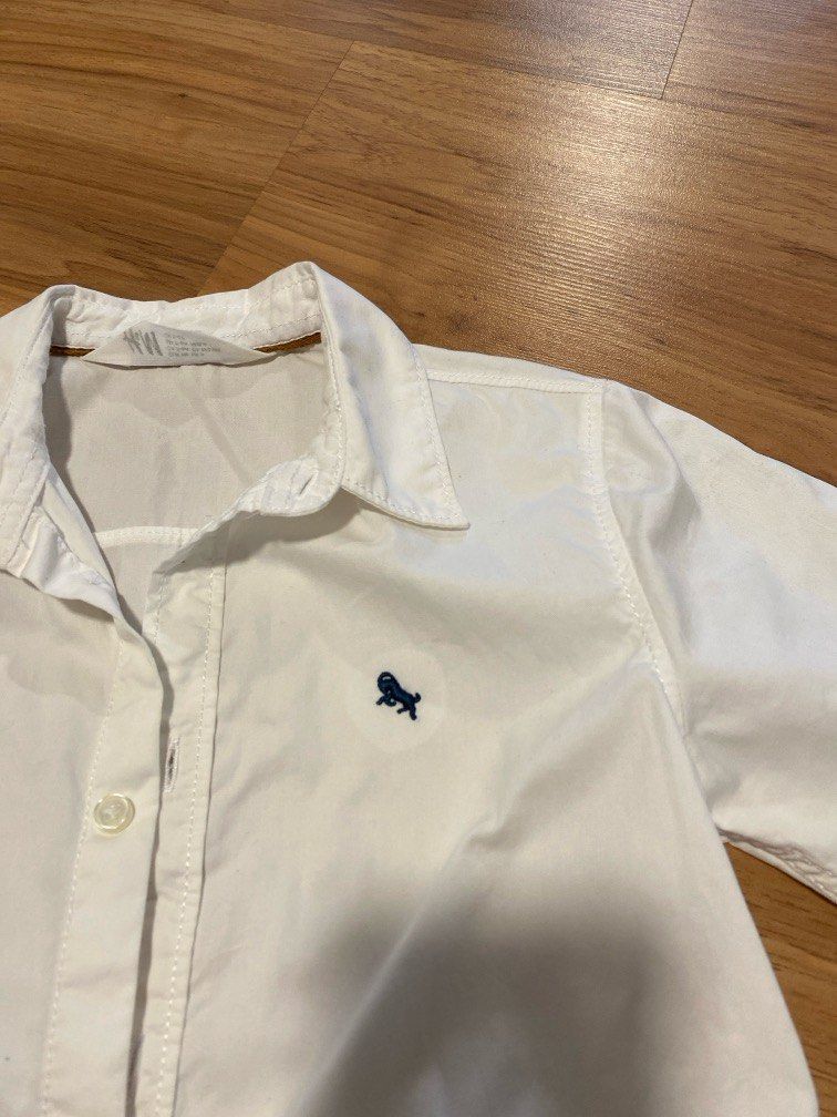 FREE DELIVERY H M kids white shirt Babies Kids Babies Kids