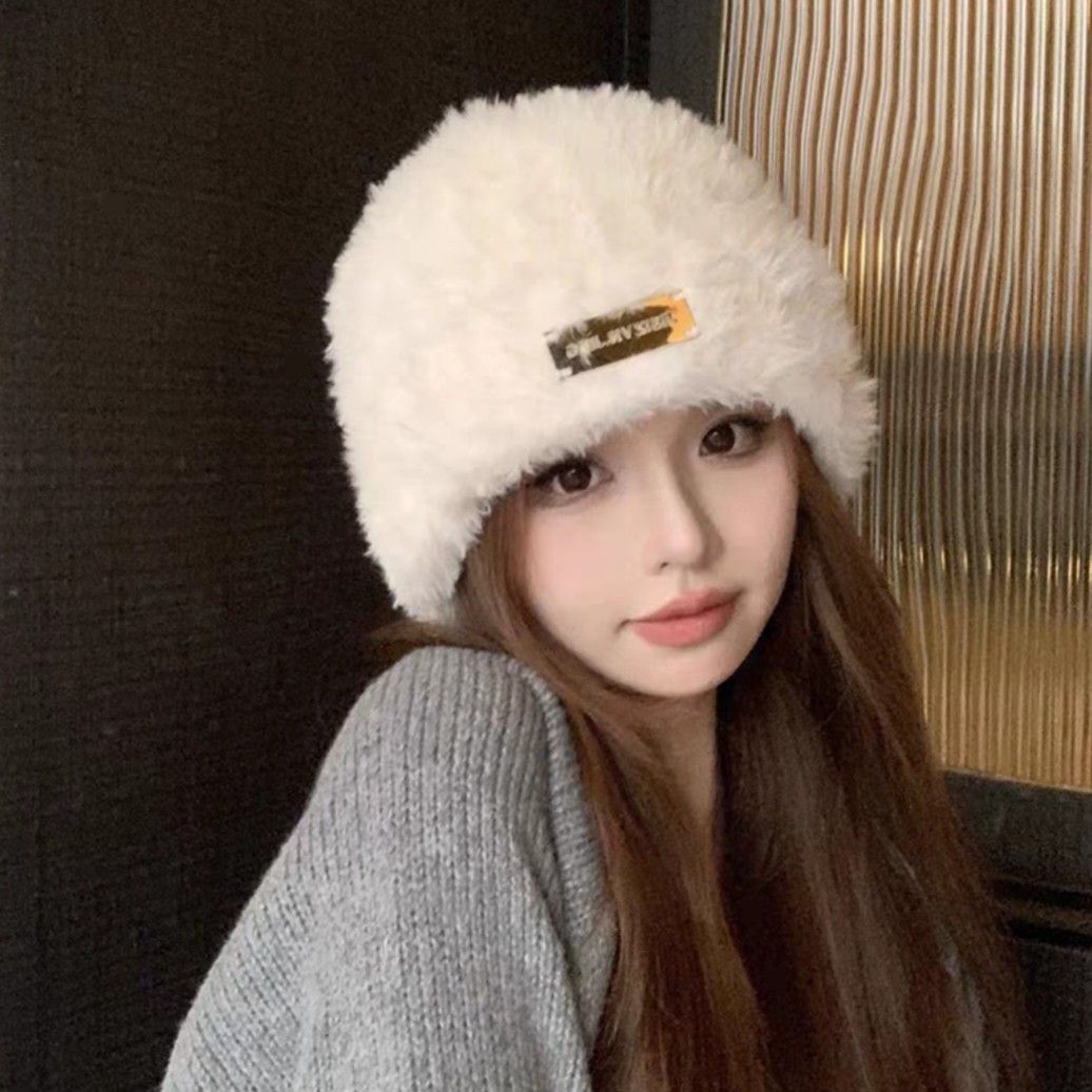 Furry hat beanie Women s Fashion Watches Accessories Hats