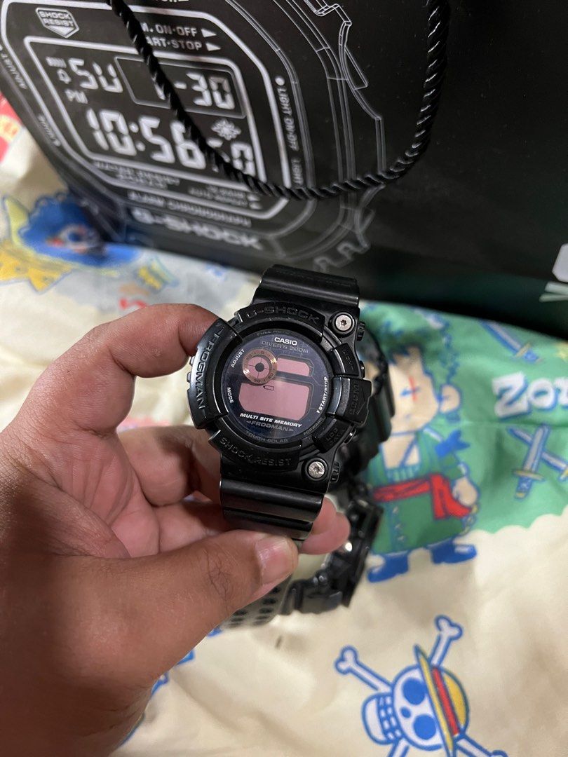 G shock frogman military series . Battery flat