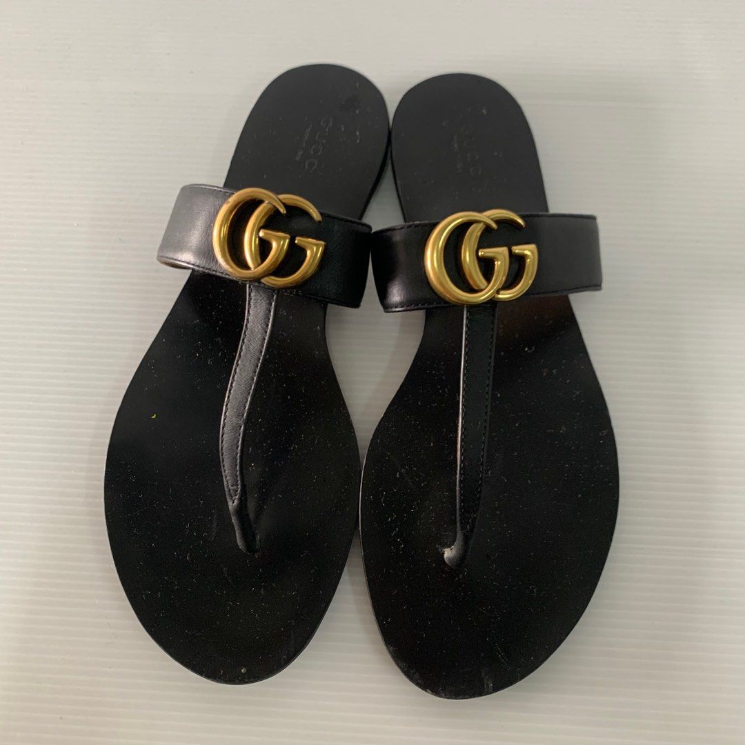 Authentic gucci sales flip flops