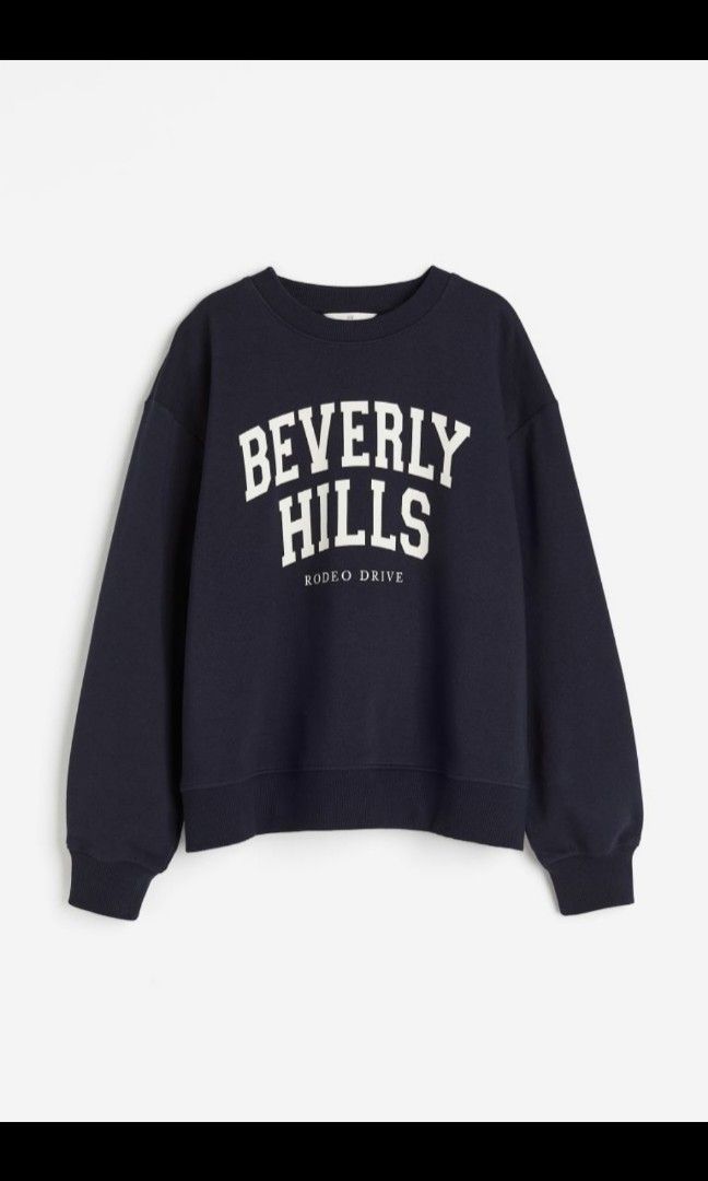 H&M Beverly Hills/ Le marais / lake como/ Crew neck sweatshirt