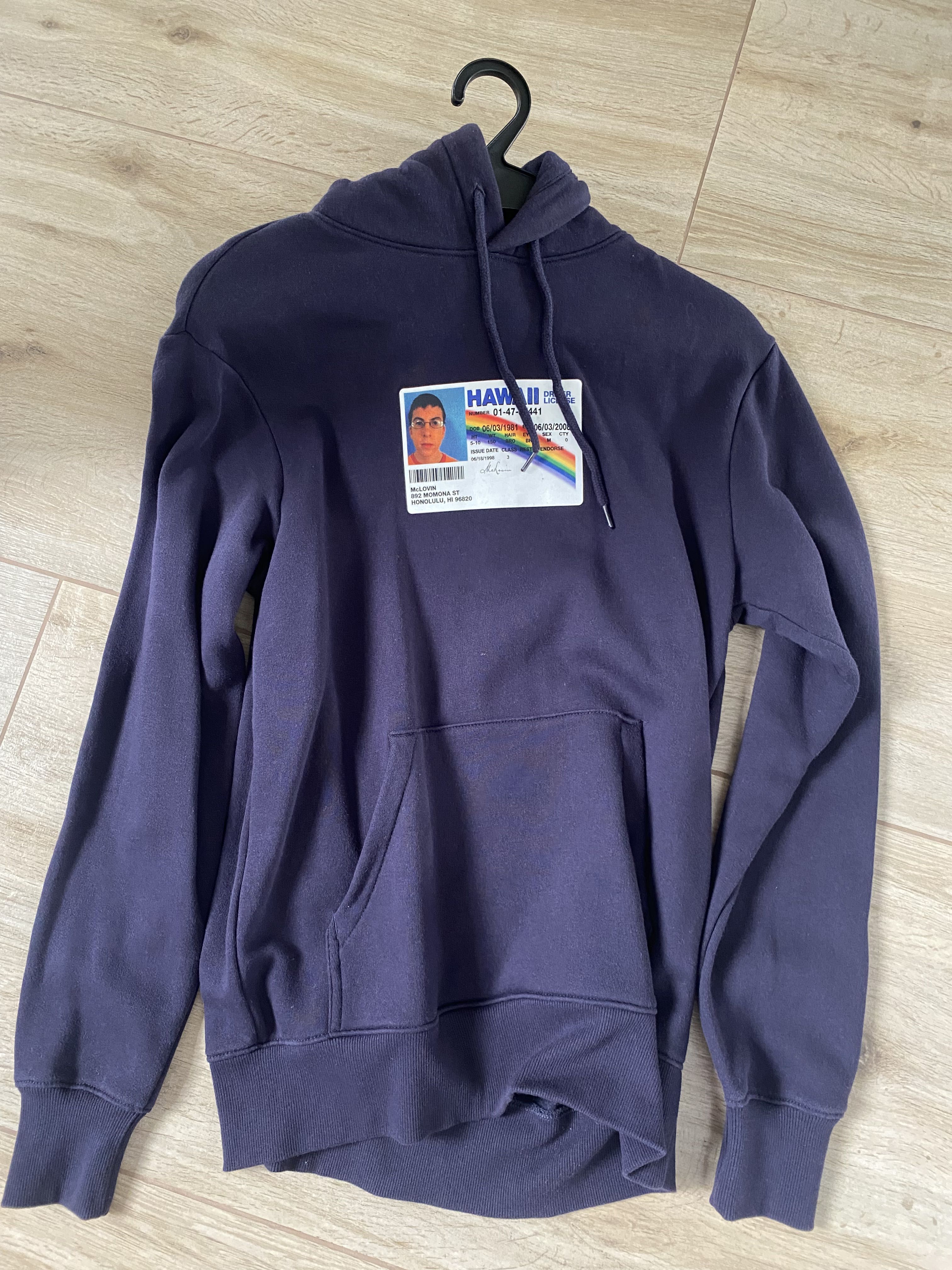 H M Superbad McLovin Hoodie
