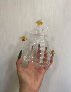 honeycomb honey jar ( FREE SF )