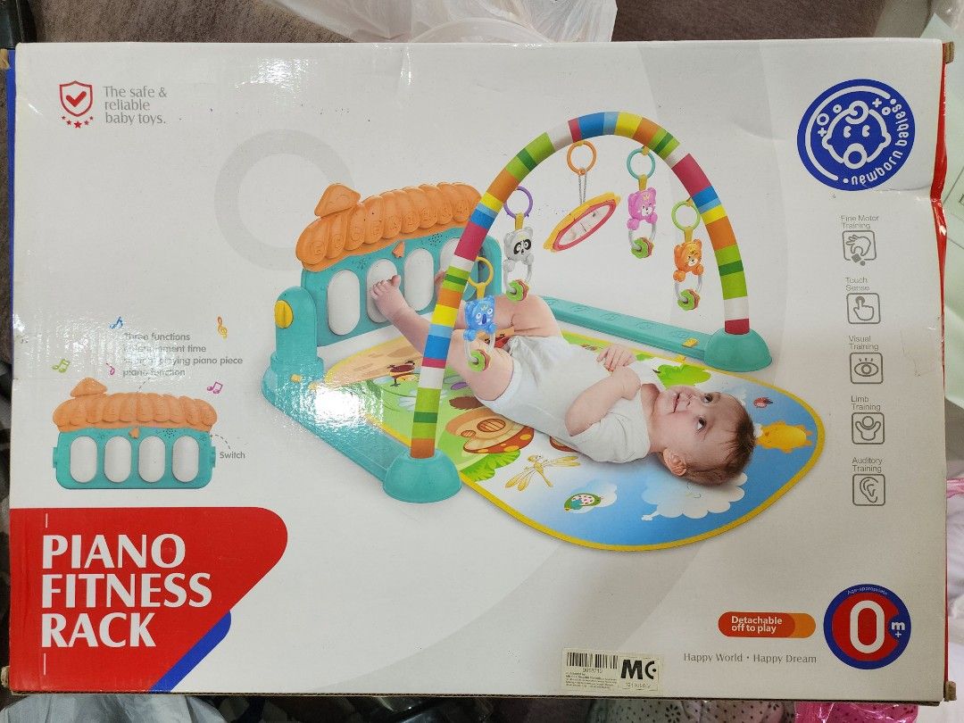 Huanger piano fitness rack Baby gym Babies Kids Infant Playtime on Carousell