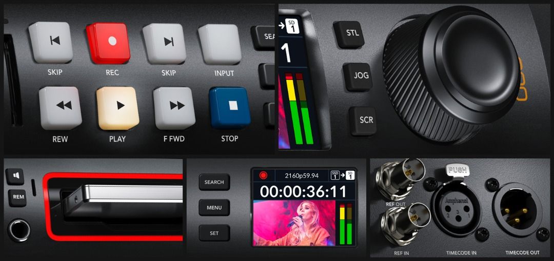 HyperDeck Studio HD Plus (Category: Other Photography Accessories) located in Singapore. Submitted by cooldealphoto (Listing ID 1283696692, Image 2). Description: ((TYD)) HyperDeck Studio HD Plus includes all the features of the Mini model, but is larger so it has more space for extra controls and extra connections. This model adds 6G-SDI so it can record and playback ProRes up to Ultra HD 30fps, and it includes an SDI loop out and HDR support. P