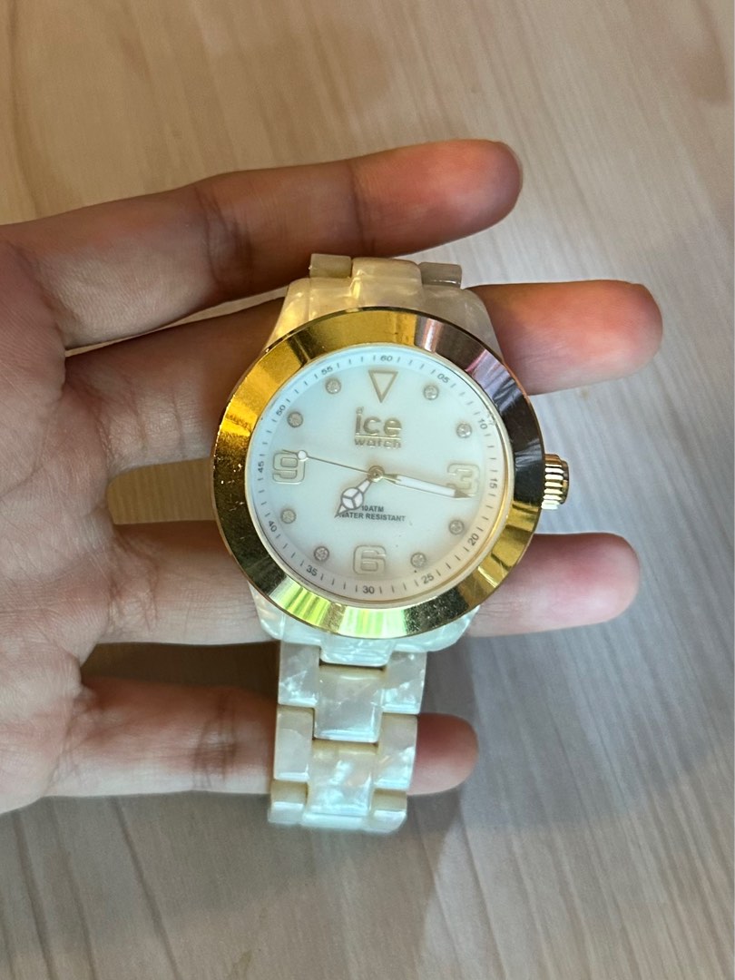 Ice Watch Swarovski Marble Limited Edition Women s Fashion Watches Accessories Watches on Carousell