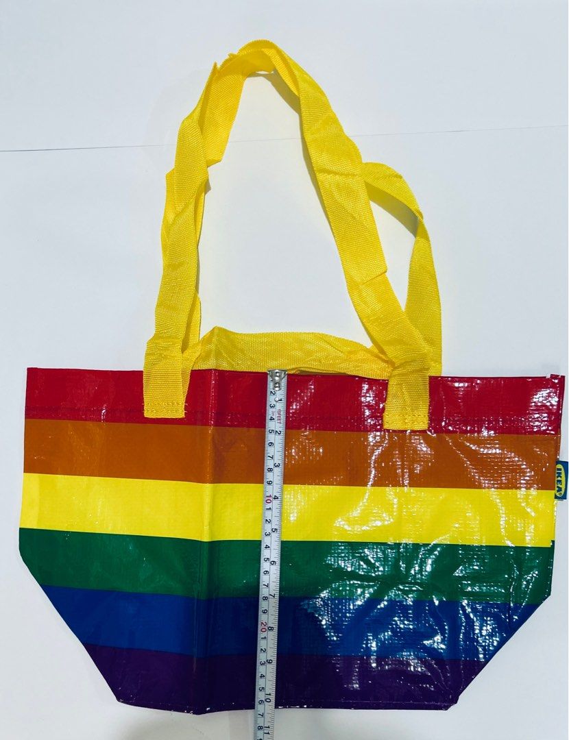 Ikea Storstomma Rainbow Bag / Eco Bag / Reusable Bag (Category: Tote Bags) located in Makati City. Submitted by mtmfortune (Listing ID 1283855814, Image 3). Description: Ikea Storstomma Rainbow Bag / Eco Bag / Reusable Bag (Small) Our Pride Bag! Durable and simple to clean. Sobrang ganda ng quality. For Sale: LEGIT IKEA PRODUCTS! Items are ON-HAND and BRANDNEW! PM me if interested. Check out mtmfortune listings on #Carousell: https://carousell.ap