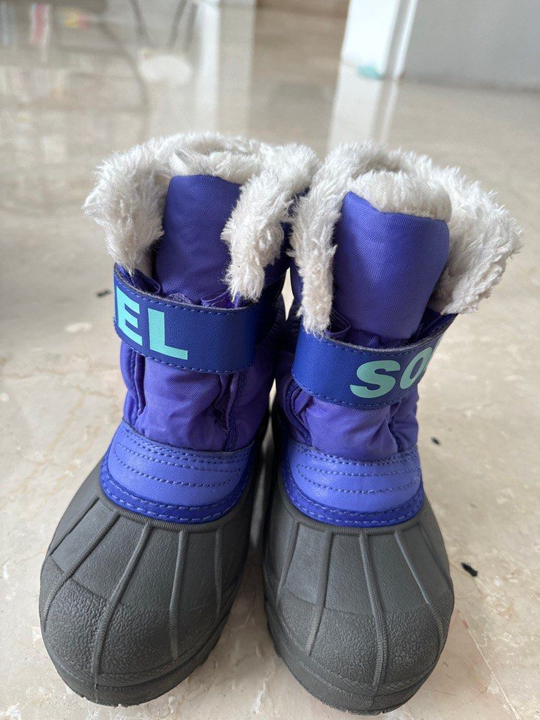 Kids snow discount boots size 12