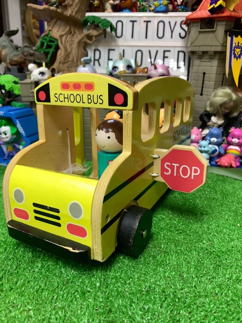 Kmart wooden bus store