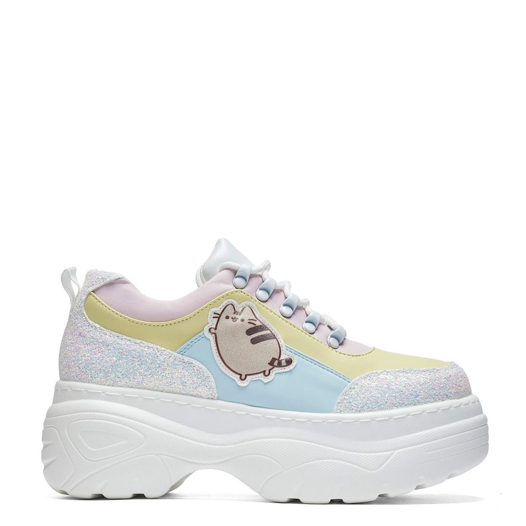 Glitter platform new arrivals trainers