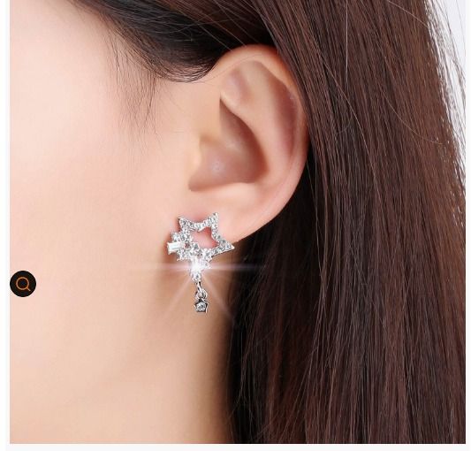 KRUCKEL Celestial Star Stud Earrings 7069107 ZC0848 Women s