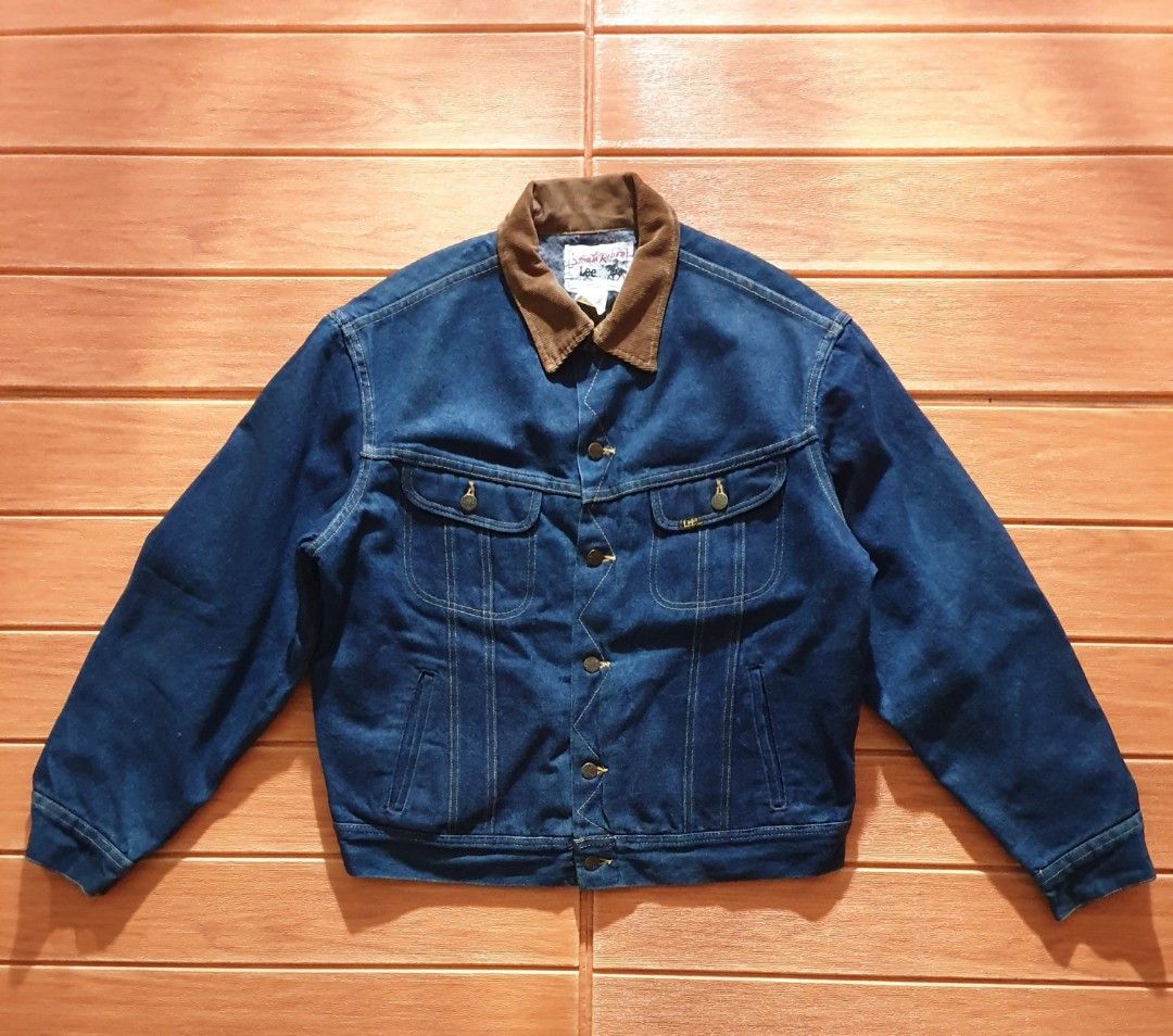 Lee Rider Denim Jacket - Blue Bird Mid Worn