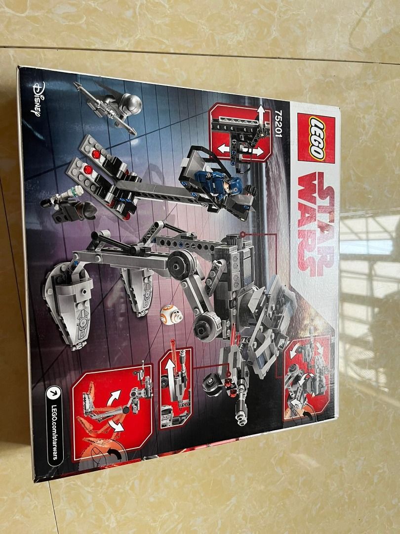 LEGO Star Wars 75201 First Order AT ST Set Hobbies Toys Toys Games on Carousell