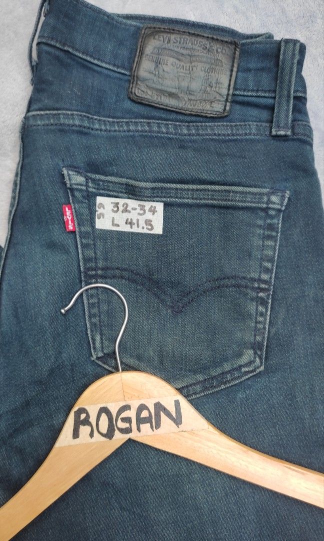Levi s 511 Slim Fit Big E Men s Fashion Bottoms Jeans on Carousell