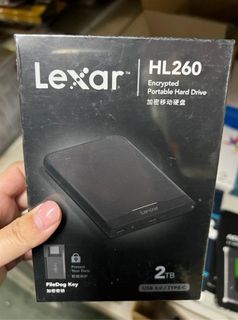 Lexar HL260 Encrypted Portable Hard Drive Ehhd 2TB True Hardware Encryption 2TB #LHL260X002T [Hong Kong Version]64233658612993110