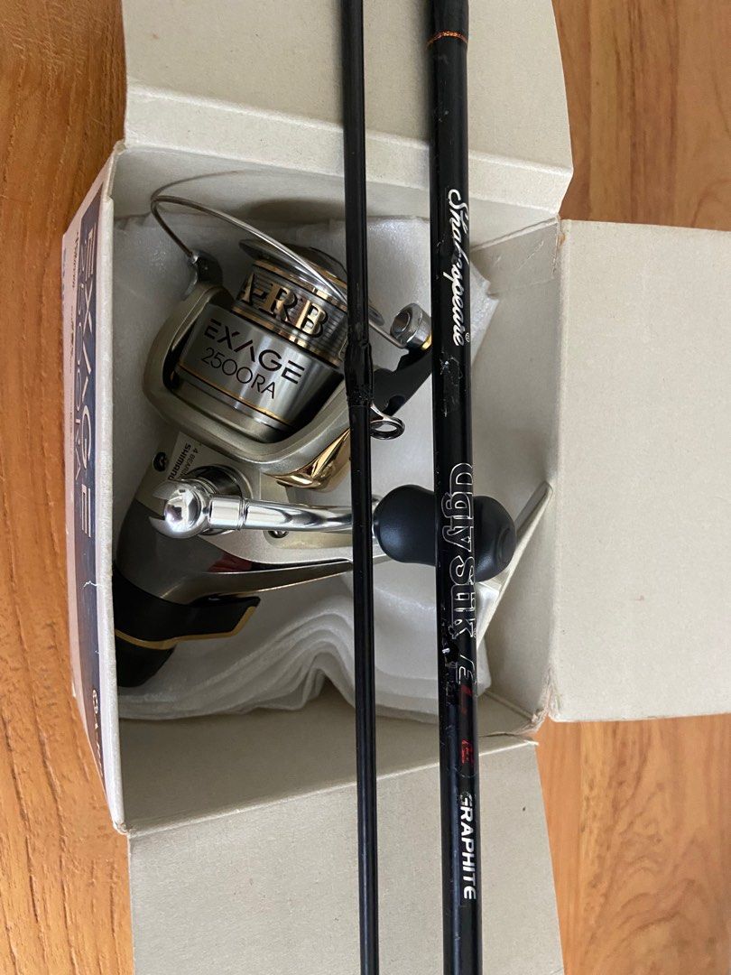 Light Combo, 2500 reel and Ugly Stik Elite, Sports Equipment, Fishing on  Carousell