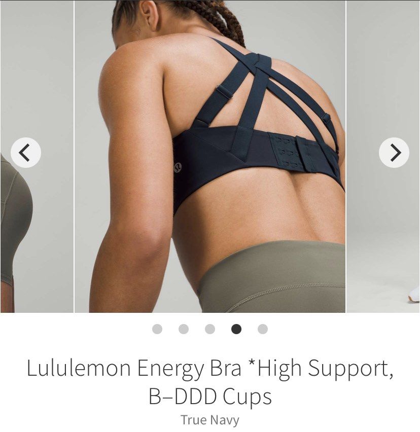 Lululemon Energy Bra High Support, Women's Fashion, Activewear on