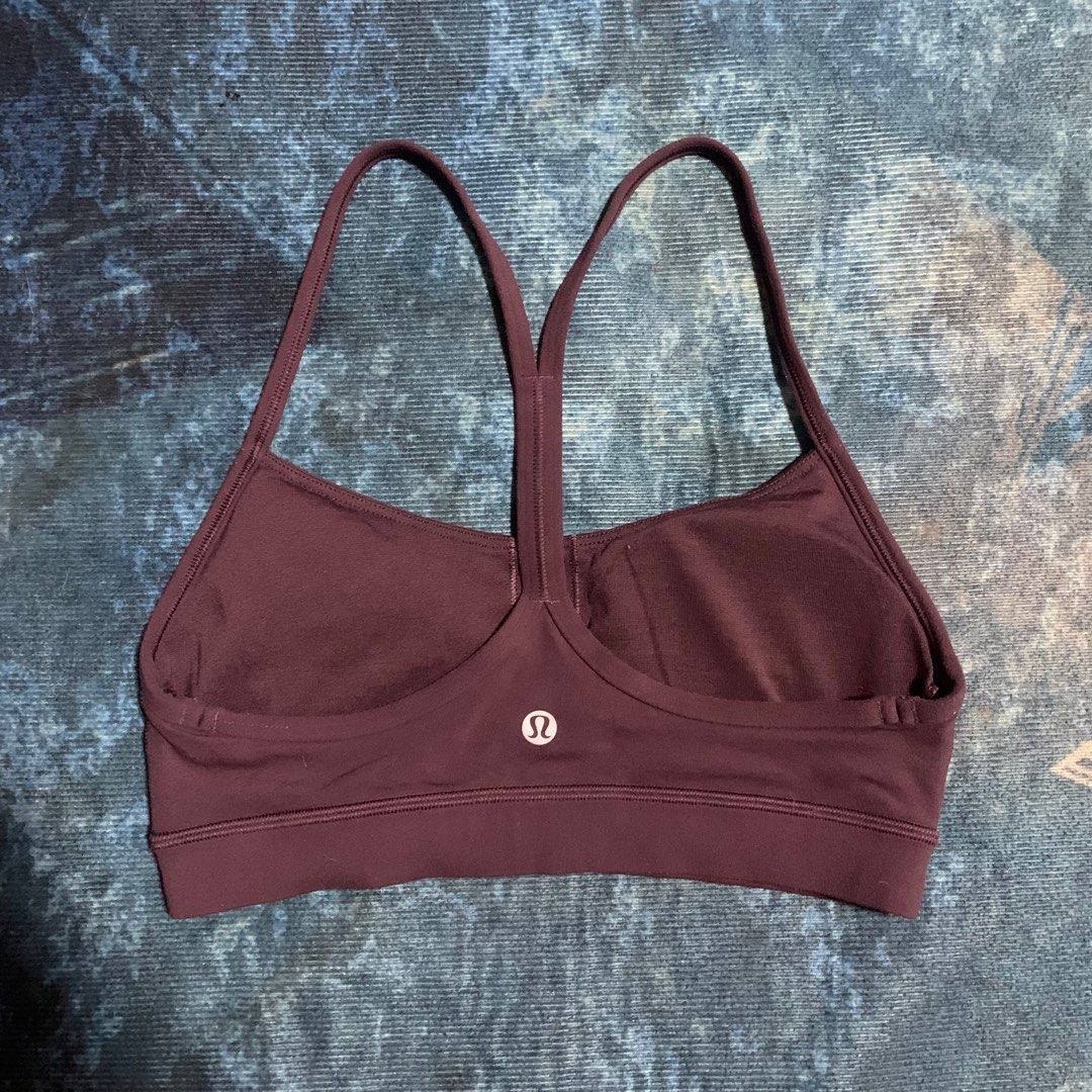 lululemon flow y bra, Women's Fashion, Activewear on Carousell