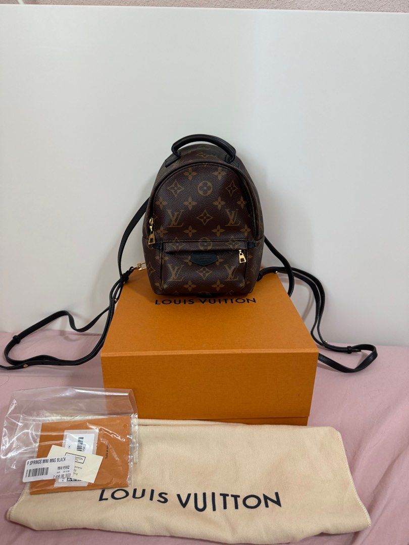 LV Mini Palm Springs Backpack Women s Fashion Bags Wallets Backpacks on Carousell