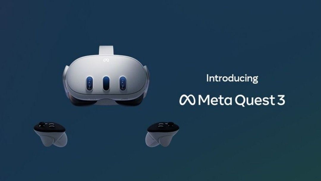 Meta Quest 3 128GB — Breakthrough Mixed Reality — Powerful Performance 