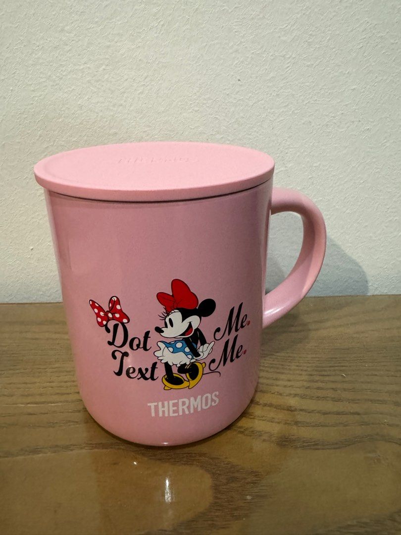 Minnie mouse thermos cup top