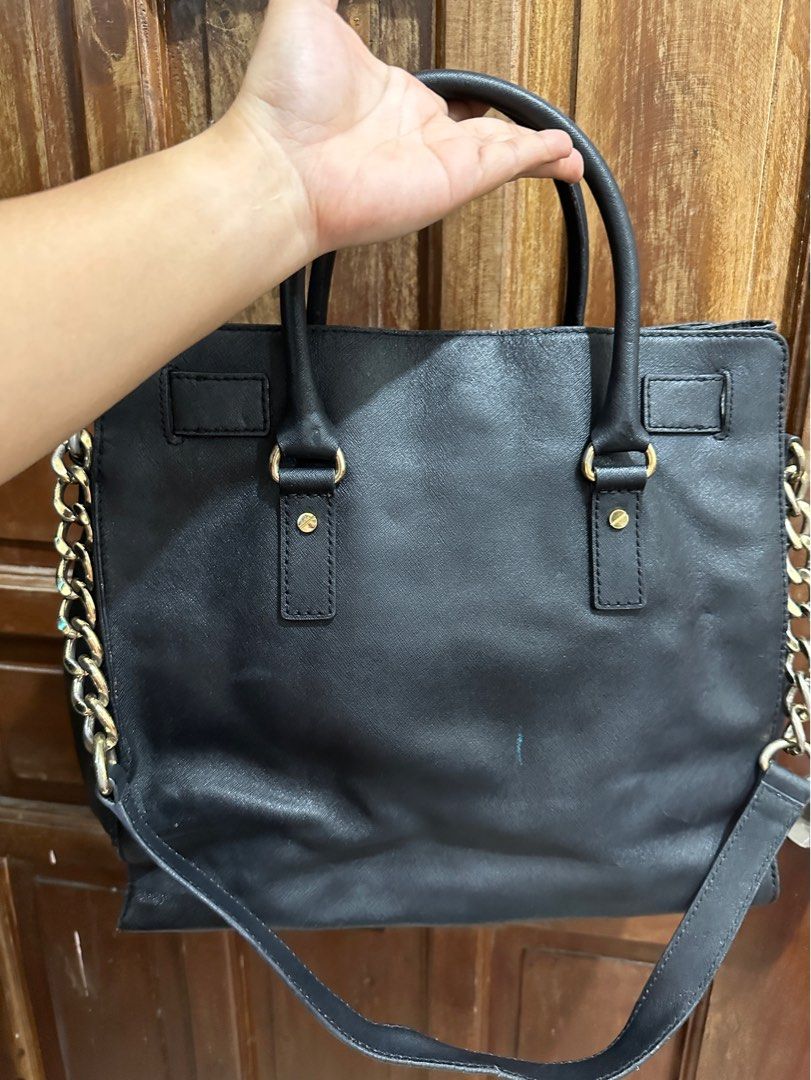 MK Hamilton Large Saffiano Leather Luxury Bags Wallets on Carousell