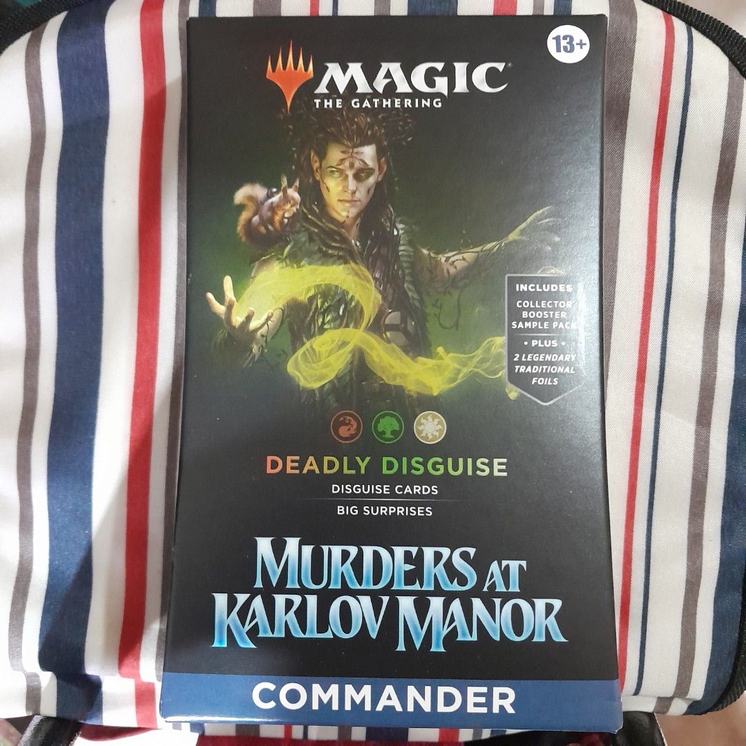 mtg murders at karlov manor commander precon Decks [Set of 4] Amazon.com: Magic: The Gathering Murders