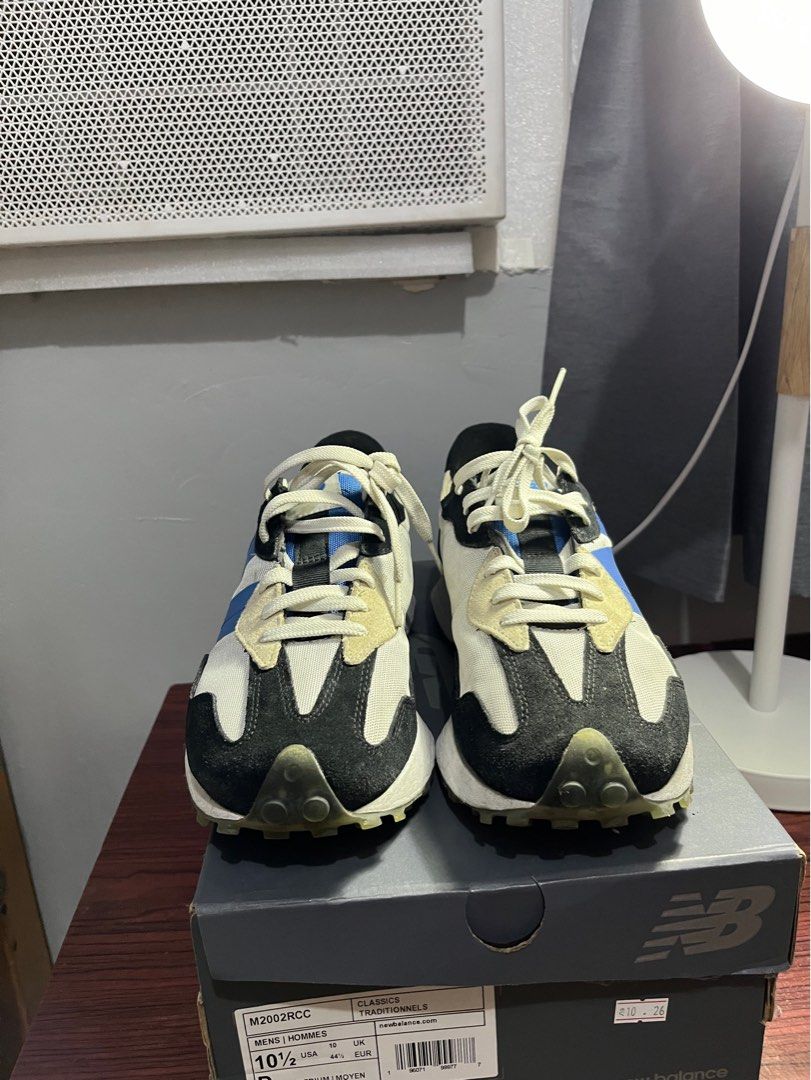 NB 327 (Category: Sneakers) located in Quezon City. Submitted by chris.secondhand (Listing ID 1283816691, Image 2). Description: NB 327 SZ 10 No box need funds for climbing shoes .