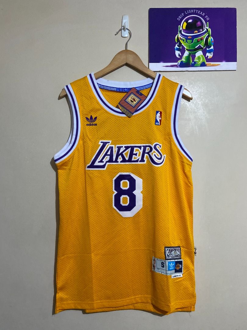 NBA Los Angeles Lakers Kobe Bryant mesh jersey embroidered patch
