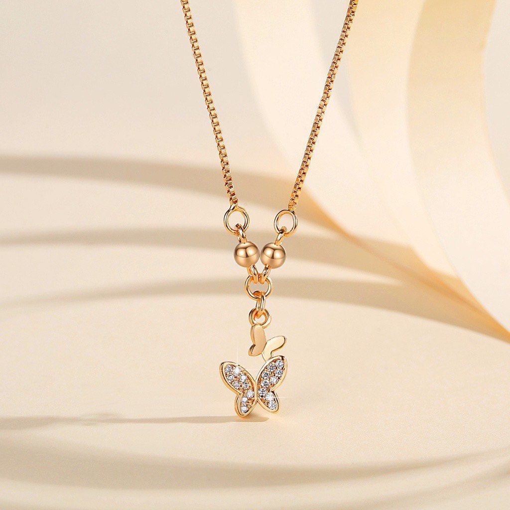 Gold fashion shop jewelry necklace