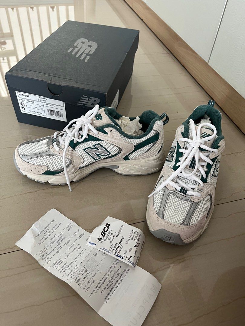 NEW BALANCE 530 WHITE GREEN