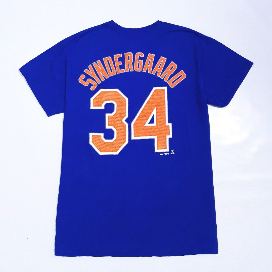 New York Mets MLB Noah Syndergaard 34 Players By Majestic Original