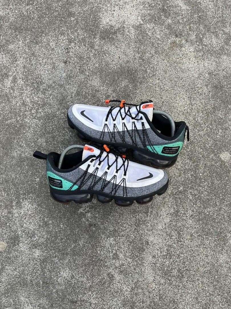 Air vapormax run utility white outlet