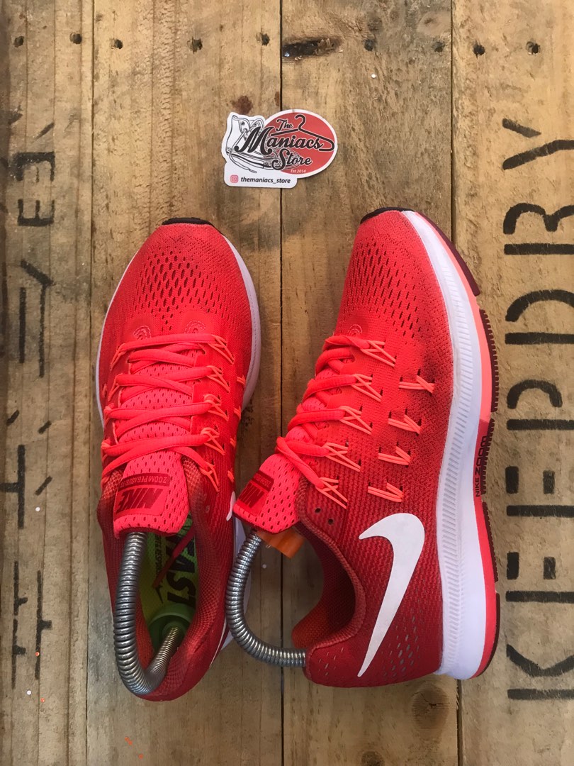 Nike zoom pegasus on sale 33 black red