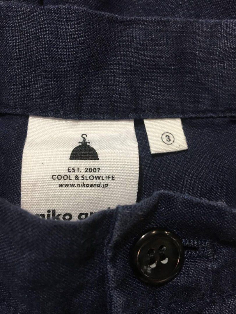 Niko and… Indigo blue Loose pants (Category: Other Bottoms) located in Quezon City. Submitted by manymoons. (Listing ID 1283727798, Image 3). Description: Niko and… Size 3 on tag Flat measurement Waist - 13” (Garterized) Crotch - 11” (from waist to crotch Length- 37” 110nikoand….