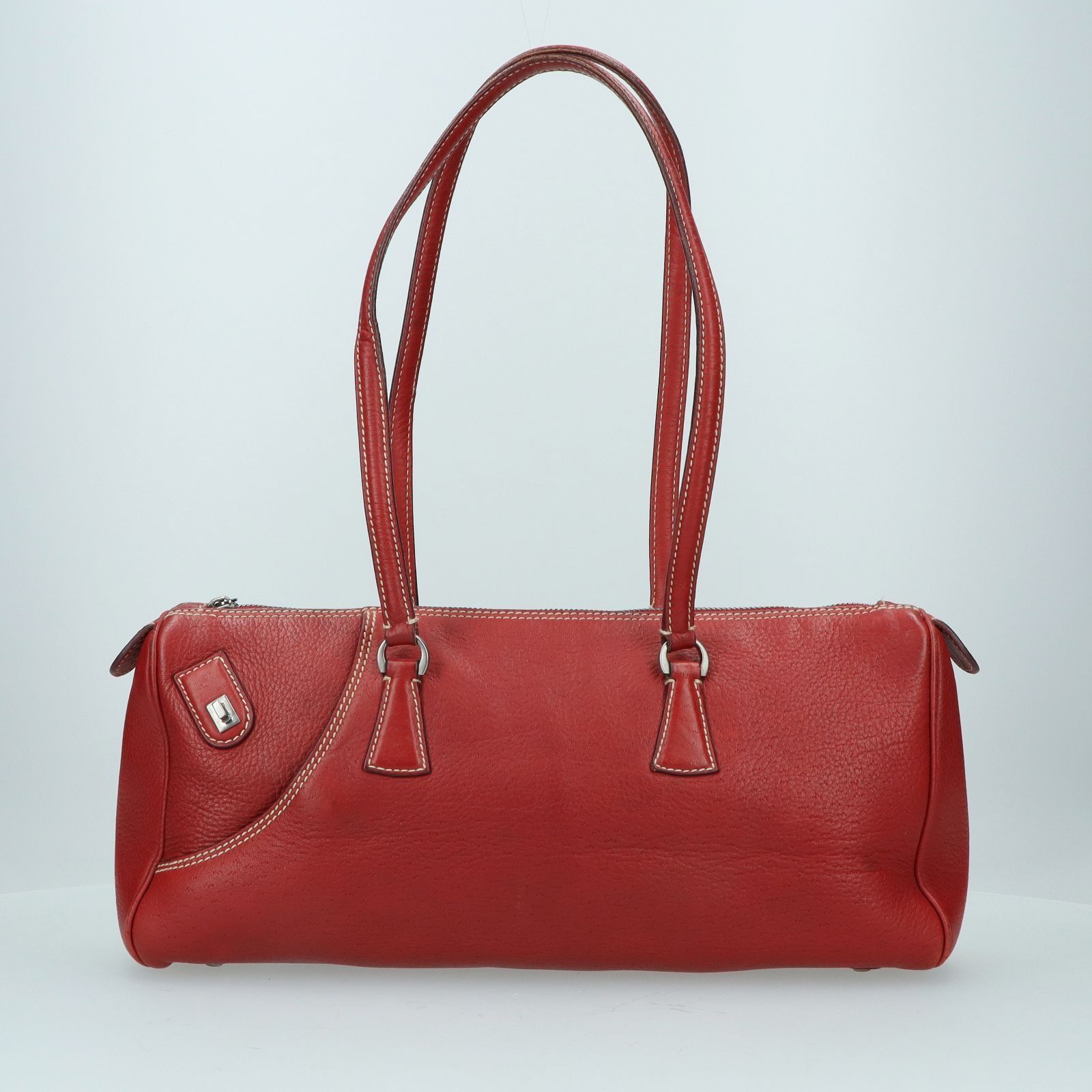 NO REFUND/READ DESCRIPTION* SALVATORE FERRAGAMO RED GANCINI 