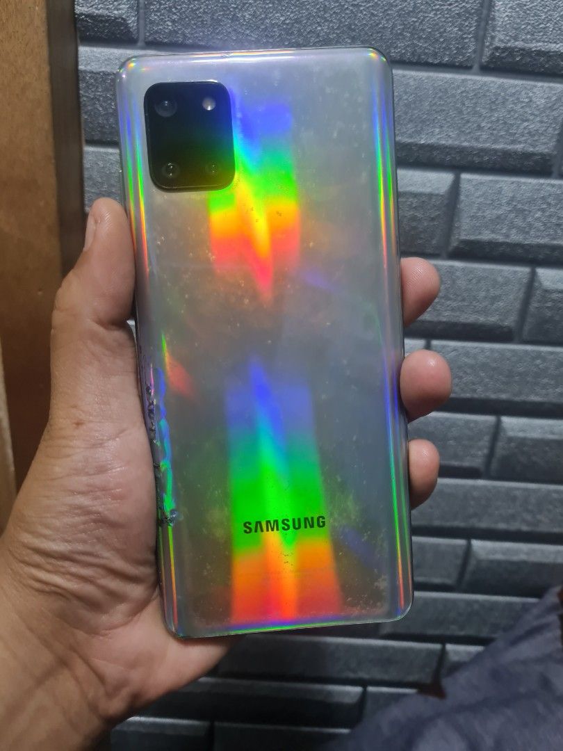 Note 10 lite (Category: Samsung) located in Manila. Submitted by skychoochoo (Listing ID 1283757988, Image 2). Description: note 10 lite.