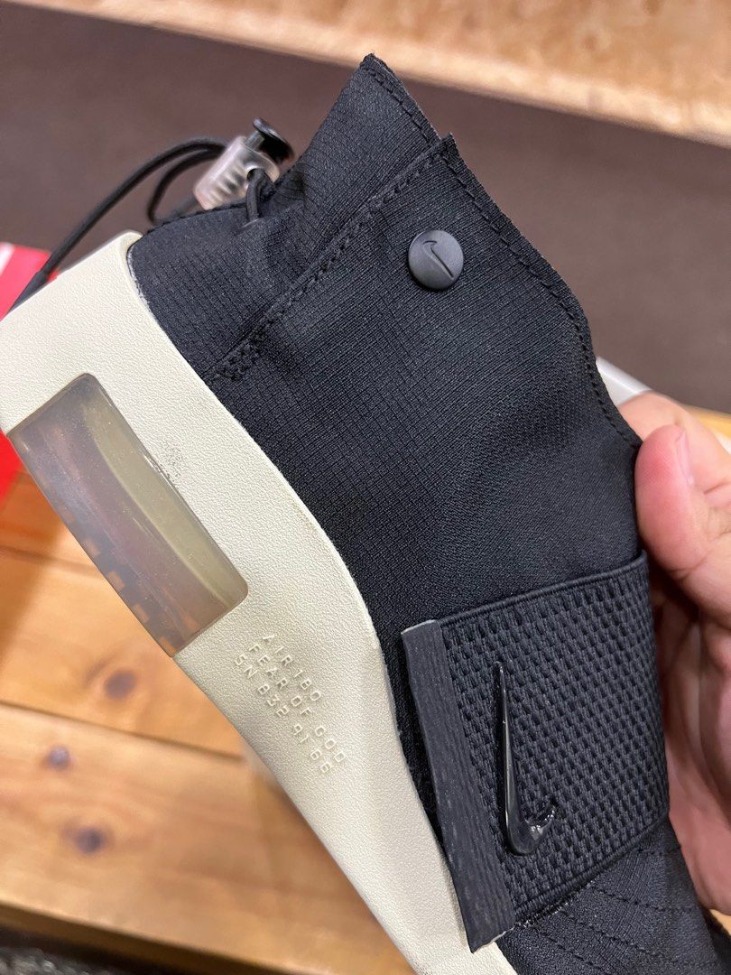 ORIGINAL NIKE AIR FEAR OF GOD MOC BLACK