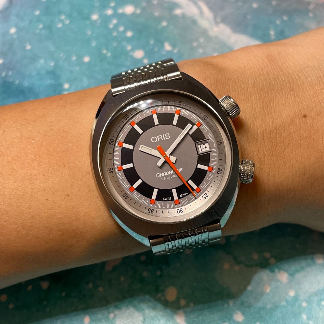 Oris Chronoris Date Luxury Watches on Carousell