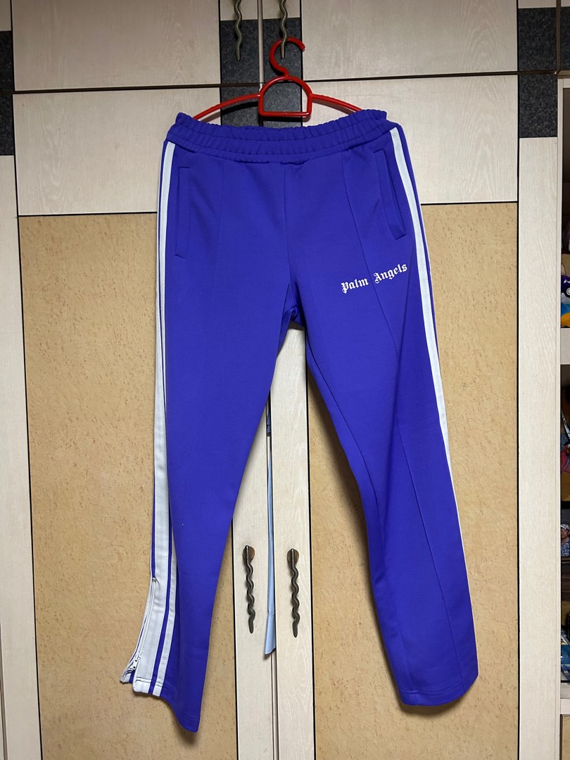 Purple palm cheap angels track pants