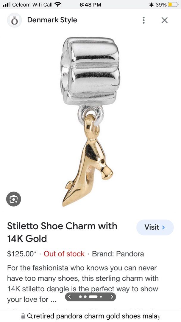 Pandora midevil stiletto