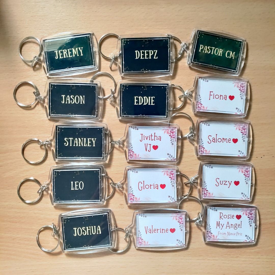 Customized keyrings hotsell