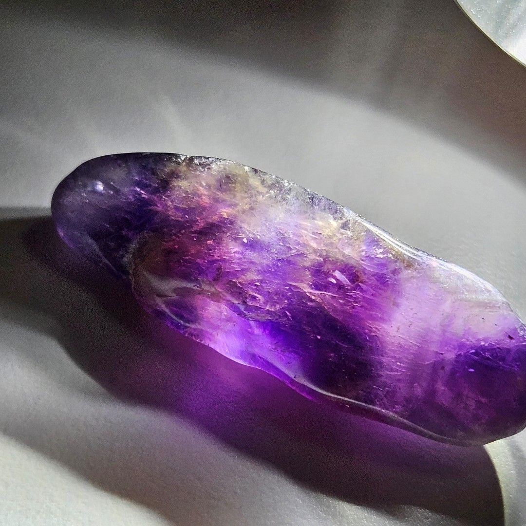 Pink Purple Crystal Mineral Theme Set Women s Fashion Jewelry