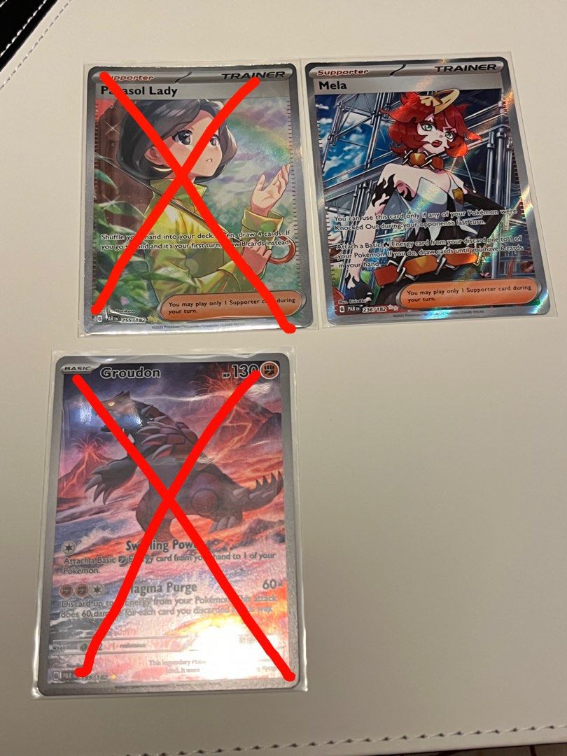 Pokemon Card PTCG Paradox rift Parasol lady Mela, , & - Carousell