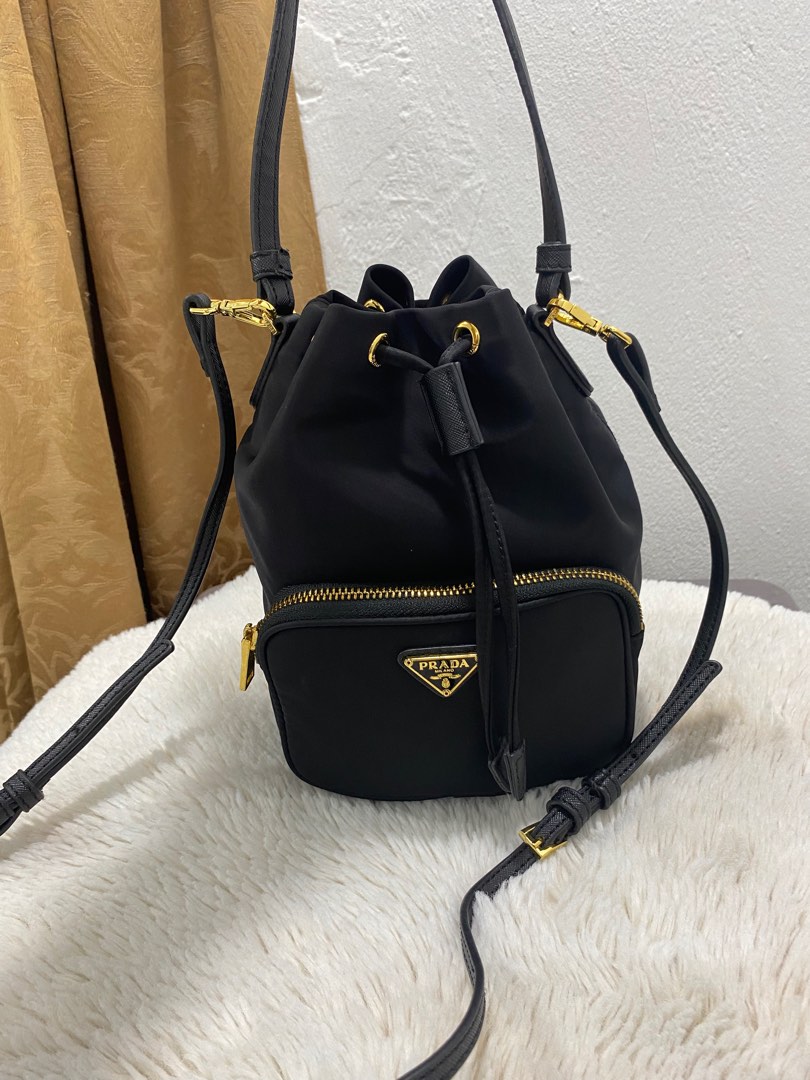 Prada bucket sales bag used