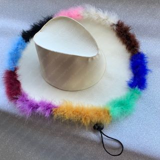 Preorder Taylor Swift The Eras Tour Inspired Bucket Hat and Cowboy Hat with Feather Trim