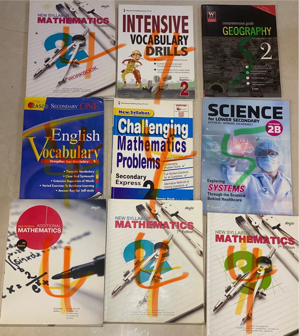 psle s&t assessment books s2 science chinese math textbook, Hobbies ...