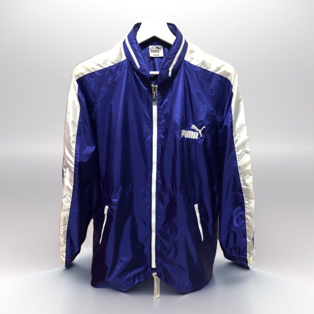 Puma blue hotsell and white jacket