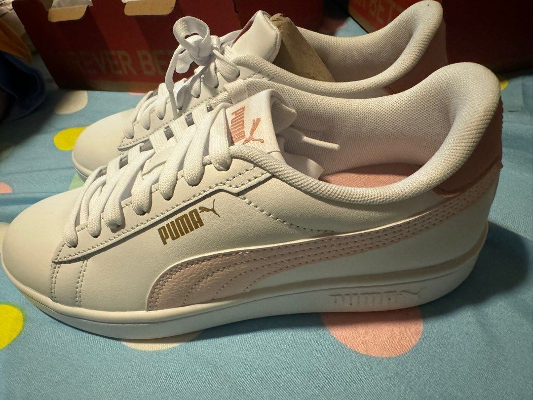 White gold and pink hotsell pumas